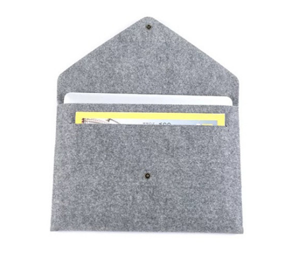 Buy cheap laptop accessories Woolen Felt Envelope Cover Sleeve bag. size IS a4. 3mm microfiber material from wholesalers