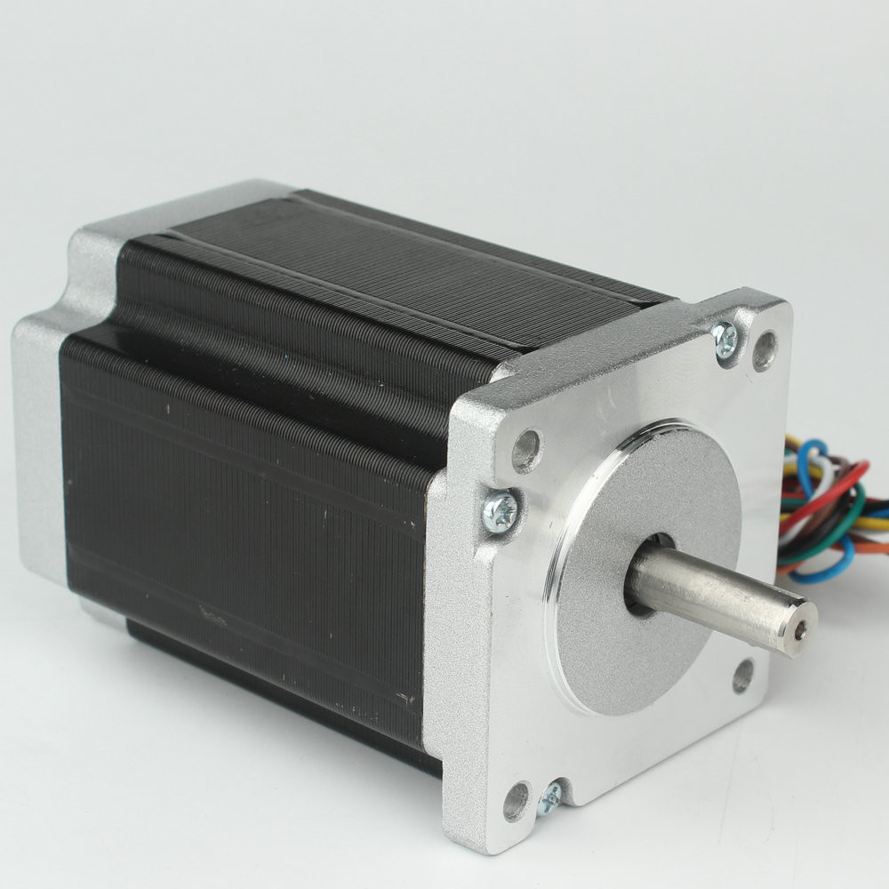 Buy cheap 3.1N M 443 Oz In Nema 24 Stepper Motor 2.8A 8 Wire 8mm D Shaft from wholesalers