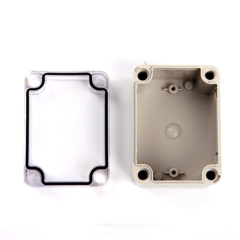 Buy cheap 65x50x55 Mm Outdoor Junction Box Ip66 With Clear Cover For Electrical Enclosure product