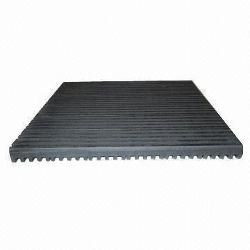 Buy cheap Black Anti-vibrate Rubber Mat, Shock Absorber Mat, Made of SBR + NR Rubber from wholesalers