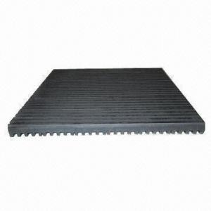 Buy cheap Black Anti-vibrate Rubber Mat, Shock Absorber Mat, Made of SBR + NR Rubber product