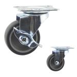 Buy cheap 20kg Loading 40mm Rubber Light Duty Casters ISO9001 from wholesalers