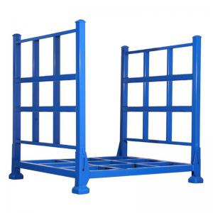 Buy cheap Galvanized Stacker Rack 1500kg Tire Stacking Rack Deep Blue product