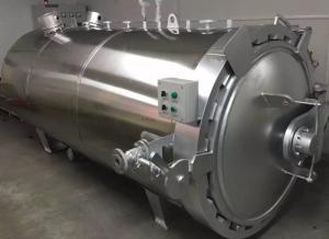 Buy cheap 1.2*5M steam Rubber Vulcanizing Autoclave , industrial autoclave hydraulic pressure product