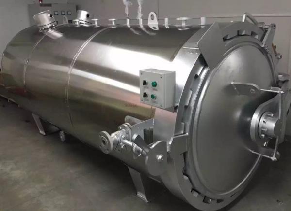 Quality 1.2*5M steam Rubber Vulcanizing Autoclave , industrial autoclave hydraulic pressure for sale