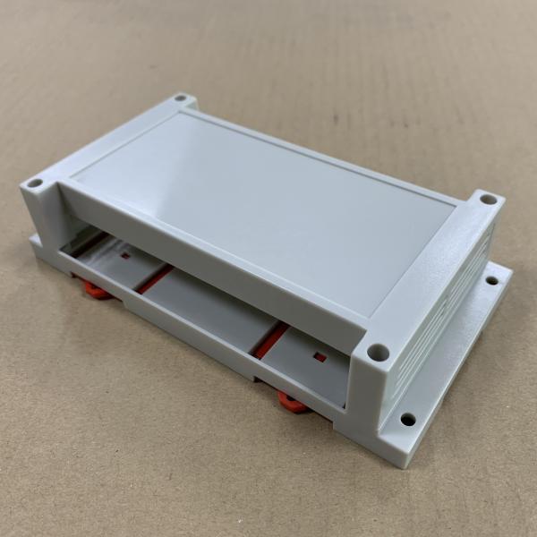 Quality 175*90*40MM Din Rail Plastic Housing Enclosure In Grey And Black Color for sale