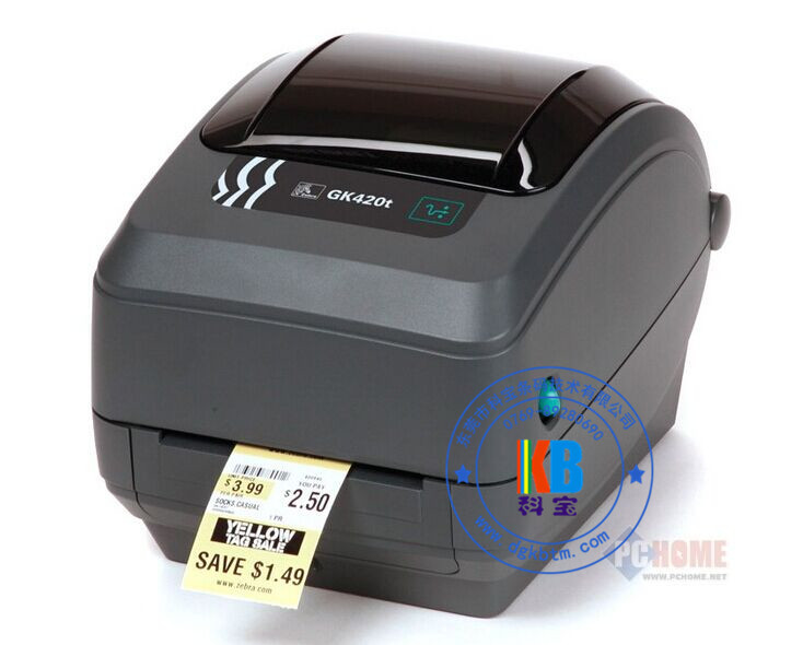 Buy cheap Original feature high quality zebra printer  GK420T GK420d direct thermal label printer from wholesalers