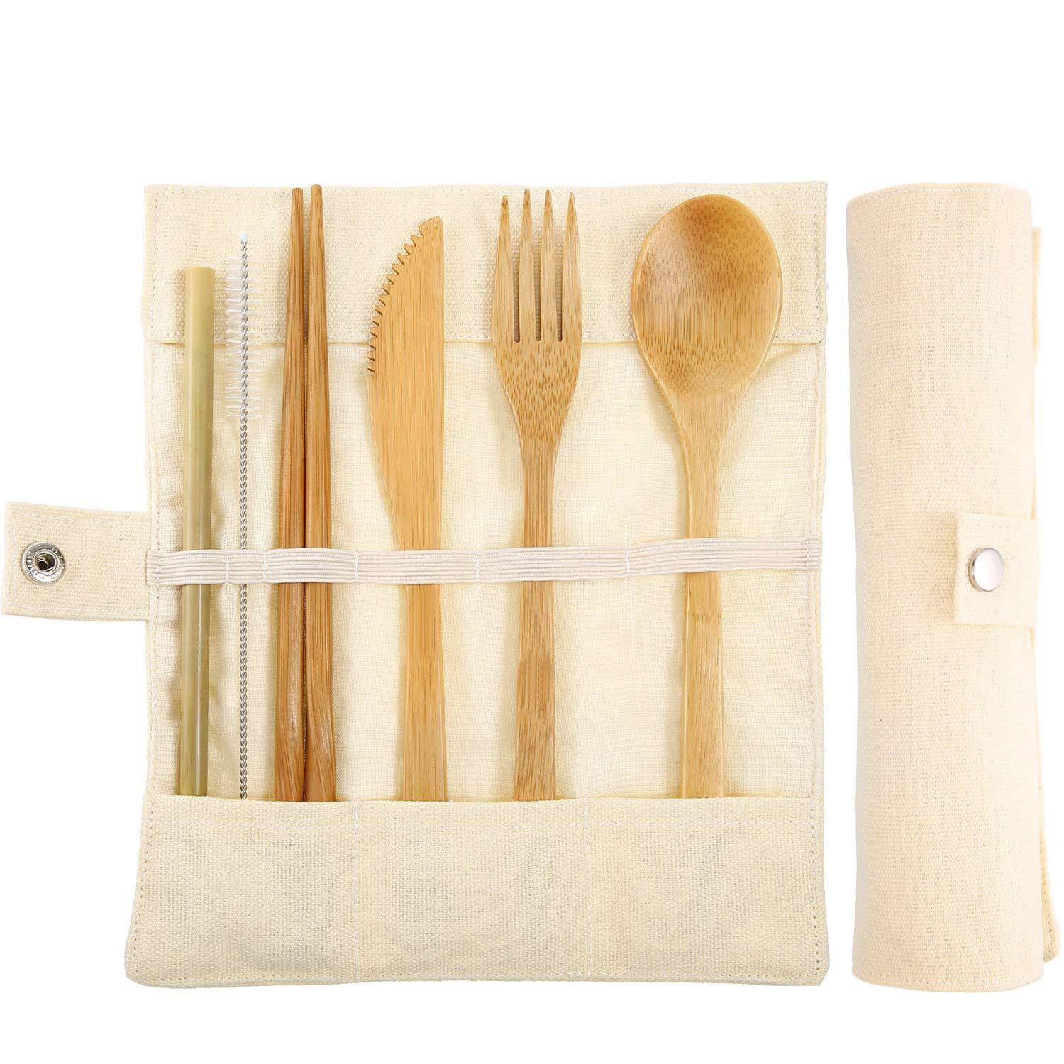 Buy cheap Biodegradable Bamboo Drinking Straws With Cutlery Set For Hot Drinks from wholesalers