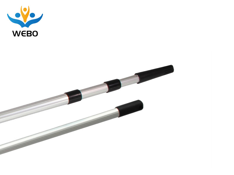 Buy cheap Stable quality extension poles aluminum window cleaning telescopic poles from wholesalers