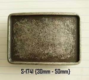 Buy cheap Gold Anti Brass Iron Belt Buckle 10mm-40mm Thickness AZO approval product