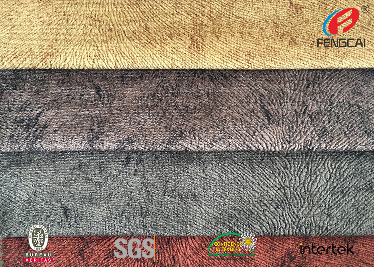 Buy cheap Custom Printed Sofa Velvet Upholstery Fabric 140-150cm Width Anti Mildew from wholesalers