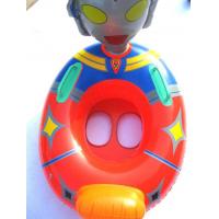 Buy cheap PVC Superman Inflatable Swim Ring , Synchronized Toddler Swim Float Printing product