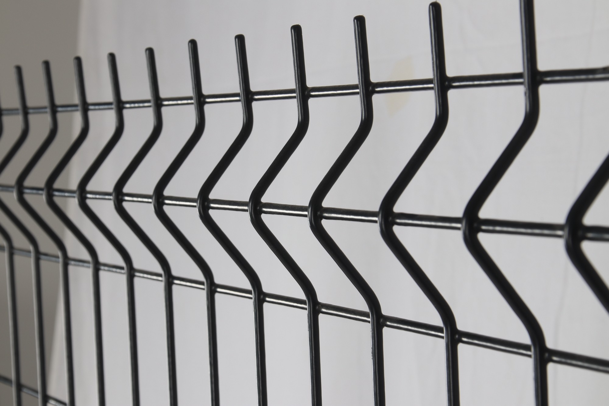 Buy cheap 1.93*2.5m PVC coated triangle bending fence for convenient installation from wholesalers