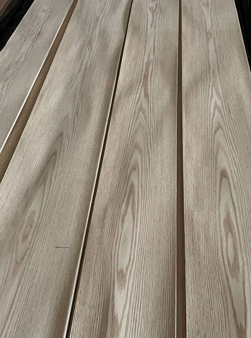 Buy cheap Cabinet ISO9001 Red Oak Wood Veneer Crown Cut 245cm Length MDF from wholesalers