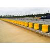 Buy cheap Traffic Safety Eva Buckets Rolling Anti Crash Guardrail Road Roller Barrier from wholesalers