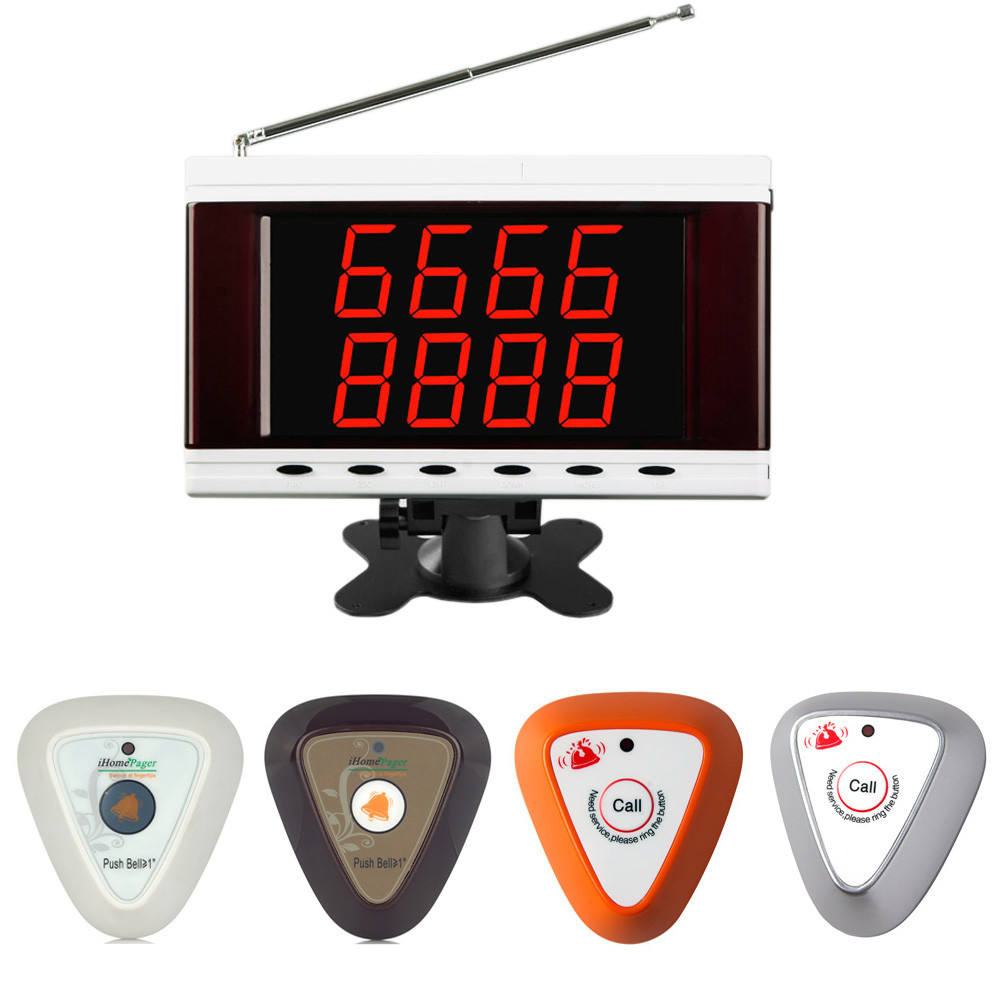 Buy cheap High-quality wireless electronic waiter paging table bell system from wholesalers