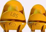 Buy cheap LBS Hydraulic Drive Tower Crane Winch Yellow For Lifting Object from wholesalers
