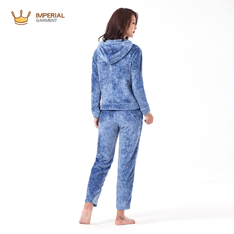 Buy cheap Women Plus Size Women 100_polyester Luxury Fleece Sleepwere Winter girls sleepwear pajamas from wholesalers