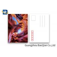 Buy cheap PET Seascape Pantone Color 3D Lenticular Printing Postcards For Greeting 10.5 X product