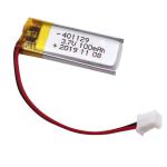 Buy cheap Li Polymer 3.7V 100Mah 401129 Lithium Polymer Battery Pack KC Approved from wholesalers