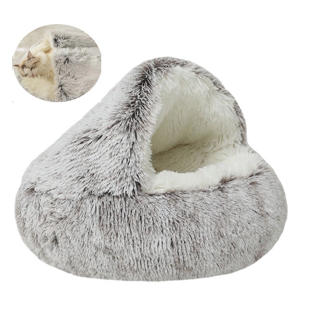 Buy cheap Eco-Friendly Soft Long Plush Pet Sleep Bed Felt Cat Mat Bed Pet Sponge Bed For Large Small Kittens from wholesalers