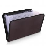 Buy cheap Brown Fireproof 24 Pocket A4 Expanding File Organizer from wholesalers