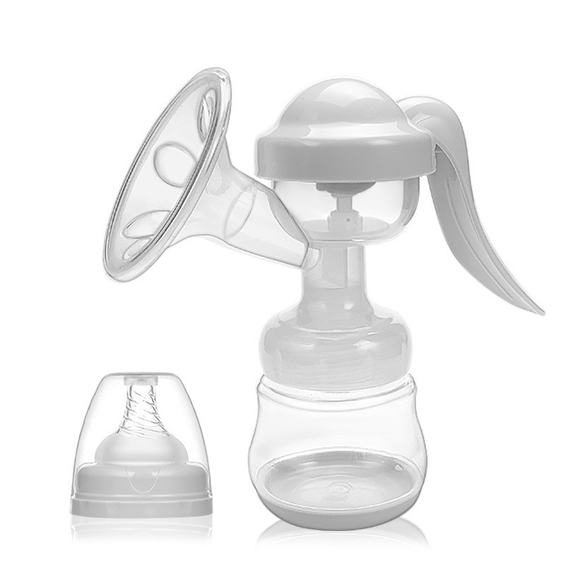 Buy cheap Hand Operated Baby Breast Pump White Color Customized Size FDA / SGS Listed from wholesalers