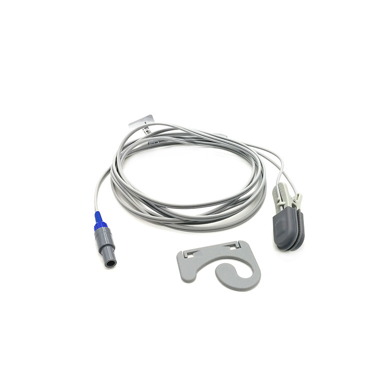 Buy cheap 6 Pin Monitor SpO2 Cable Medical 3m Ear Clip TPU Pediatric For Adult from wholesalers