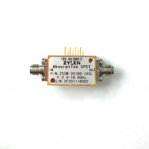 Buy cheap 2 to 18GHz 70dB high isolaiton Pin Diode Switch SMA Female Connector product