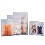 Buy cheap Clear Zipper Bag 100Pcs Heat Sealable Zip Lock Snack Food Tea Packing Drinking Pouches Small Tea Packing Bag from wholesalers