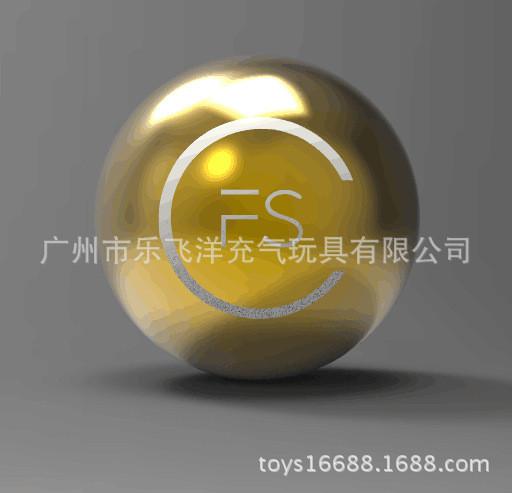 Quality Party Stage Decoration Inflatable Mirror Ball Fashion Show 2m Gold Glitter Balls for sale