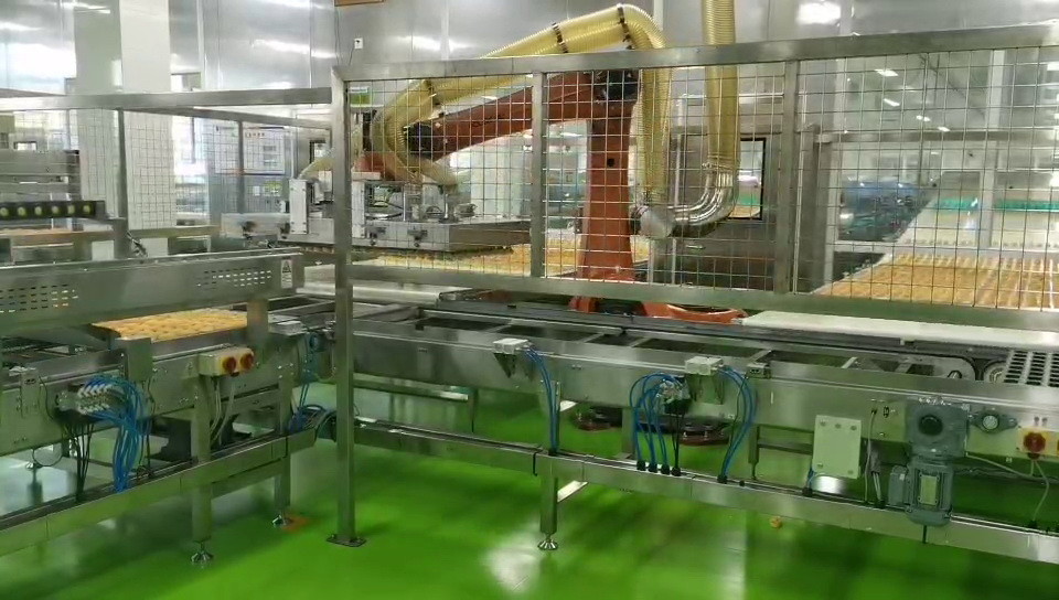 Buy cheap Robot Depanner Continuous Hygiene Automatic Bread Production Line product