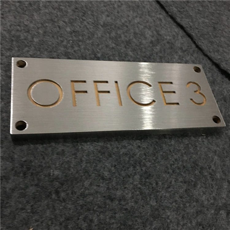 Buy cheap Office Room Name Modern House Number Signs Non Illuminated product