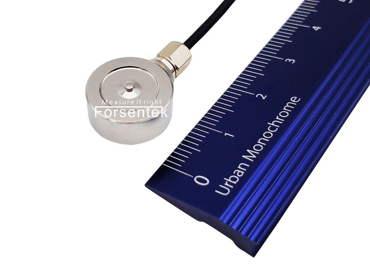 Buy cheap Small compression load cell 100kg 50kg 20kg 10kg 5kg Miniature button load cell from wholesalers