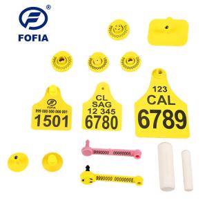 Buy cheap 134.2khz Personalized Cattle Tracking Ear Tags product