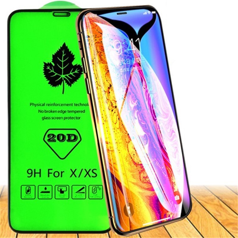 Buy cheap 9H Full Coverage Screen Protector , 20D Mobile Phone Screen Cover for Iphone Xs Max from wholesalers
