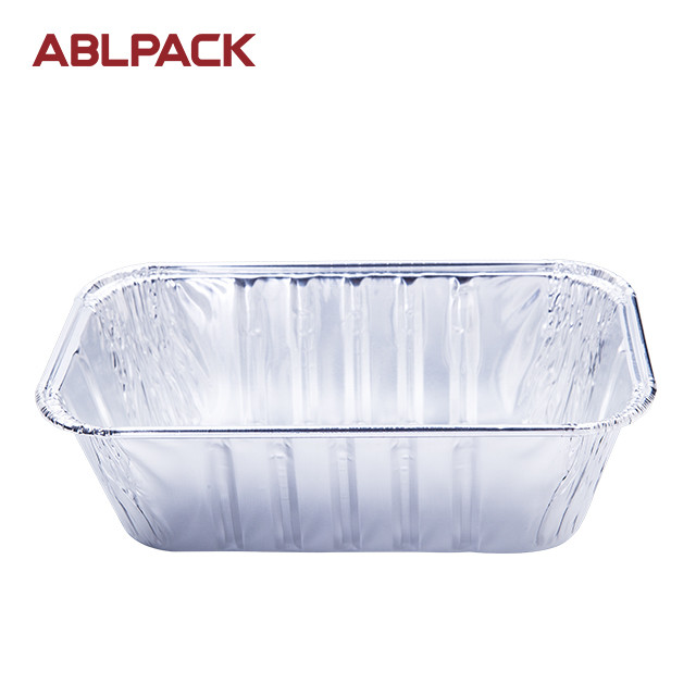 Buy cheap Disposable Wrinkle Wall Silver Aluminum Foil Food Container For Restaurant from wholesalers