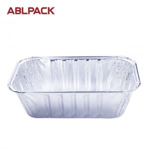Buy cheap Disposable Wrinkle Wall Silver Aluminum Foil Food Container For Restaurant product