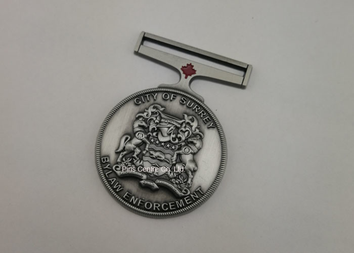 Buy cheap 3D Zinc Alloy Die Casting Custom Awards Medals , Antique Police Medal product