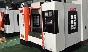 Buy cheap High Efficiency Box Way CNC Vertical Milling Machine For Heavy Cut Processing product