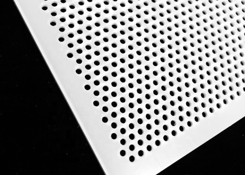 Buy cheap PVC Perforated Plastic Mesh Sheet Round Hole 1000*2000mm 1220*2440mm from wholesalers