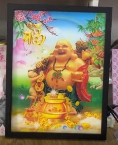Buy cheap Customized big size 3D Lenticular Photo Printing with strong 3d depth effect made by injekt printer in China product