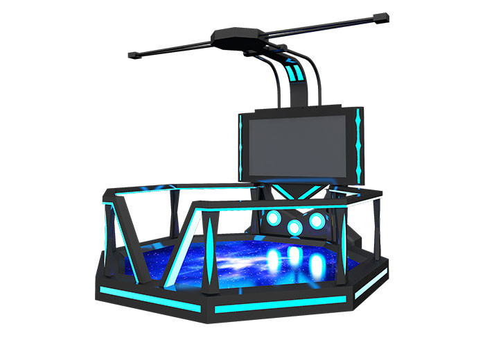 Buy cheap Commercial 9D Virtual Reality Game Simulator With 360 ° Rotating Platform product