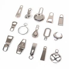 Buy cheap 100% Metal Alloy Zipper Slider Size 5 size 8 invisible concealed product