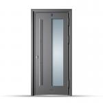Buy cheap Villa entrance door copper steel double door luxury design made in China from wholesalers