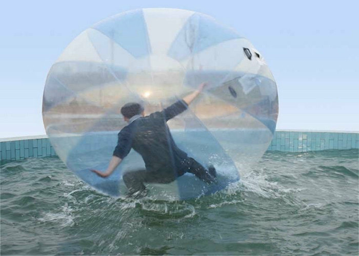 Buy cheap Big Transparent PVC Inflatable Water Walking Ball For Playing Center , Lake product