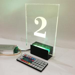 Buy cheap Front Door Big RGB Led House Number Sign Plaque 50000 Hours product
