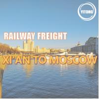 Buy cheap Xi'An China To Moscow Russia Railway Cargo Transport Service 20-30 Days product
