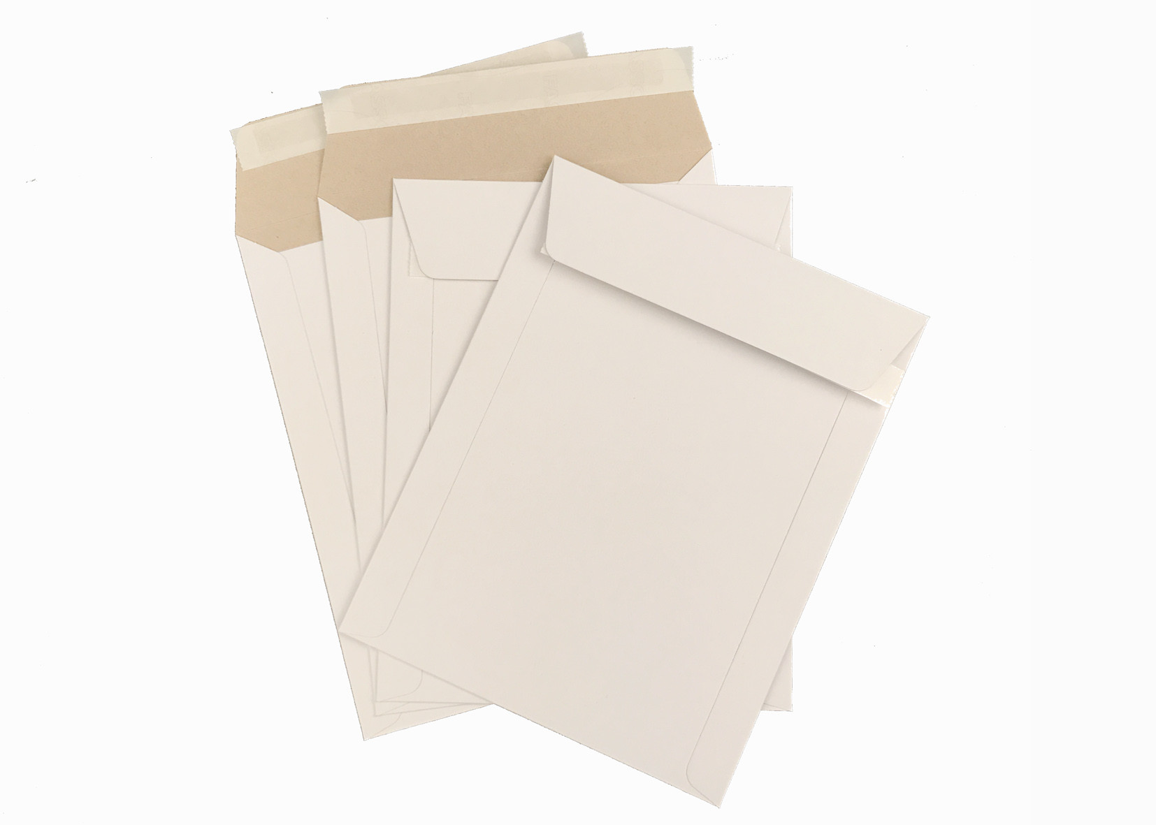 Flat Mailers Rigid Mailer Envelopes 9x12 Paperboard for Mailling Documents for sale