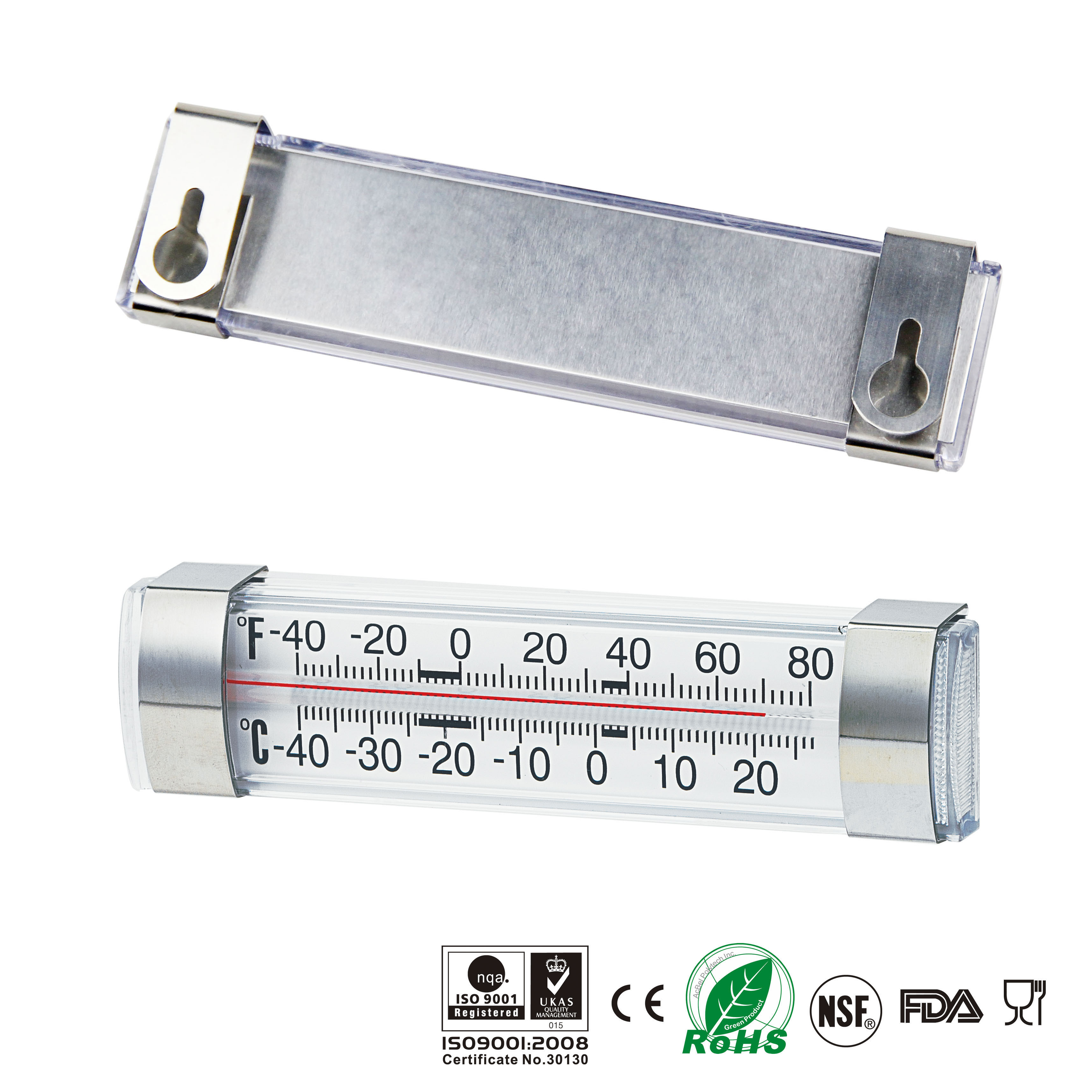 Buy cheap Glass Tube Fridge Freezer Thermometer Measures Temperatures From -40 To 80℉ from wholesalers